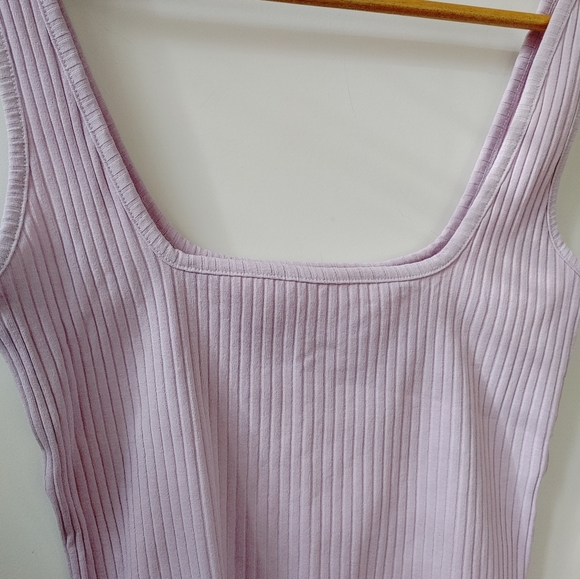 🍋Noize Ribbed Crop Tank ~ Size M - Picture 2 of 5